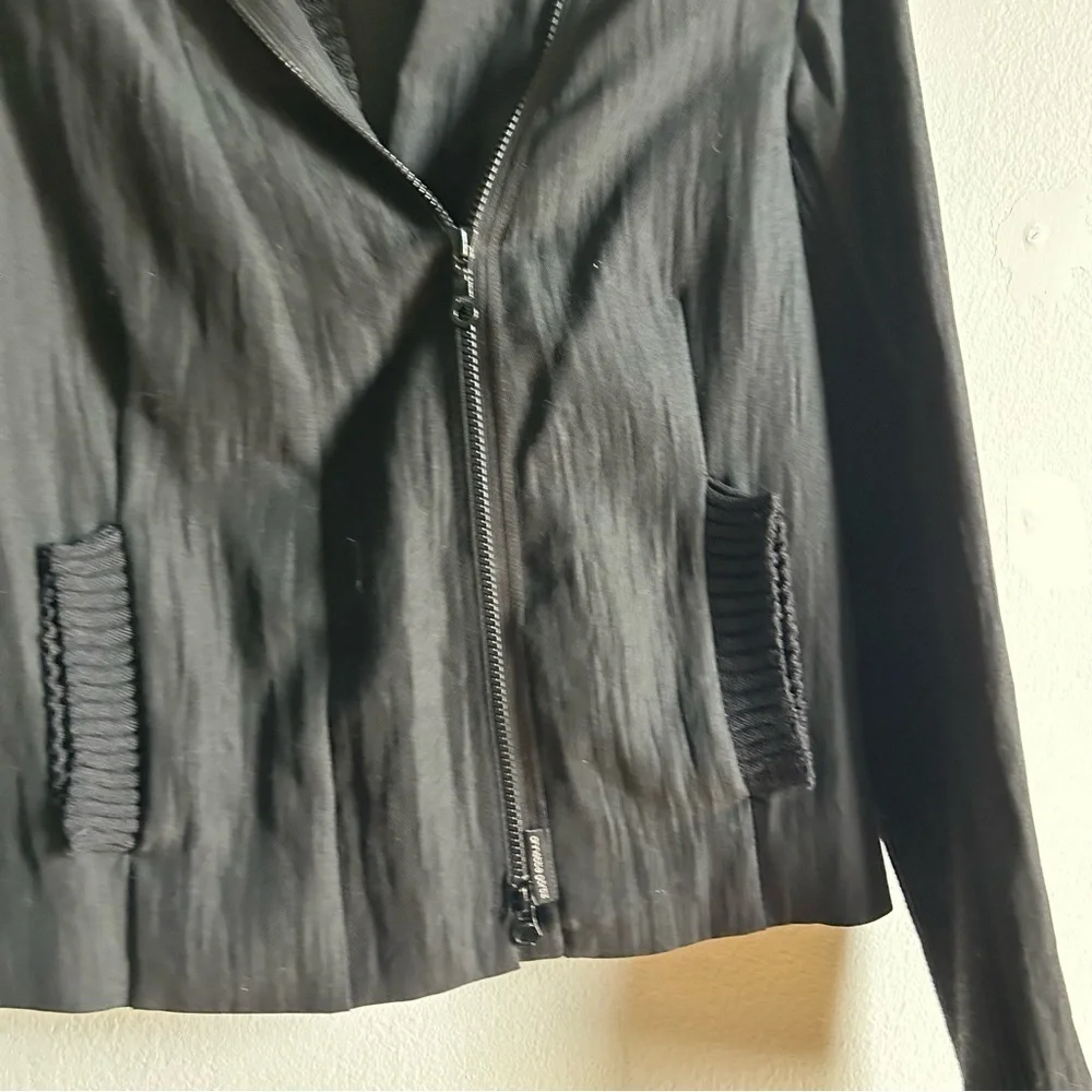 Annette Gortz Sz S Black Lagenlook Minimalist Jacket - Picture 5 of 12